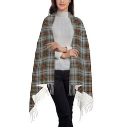 ScotsTee Shop Scottish McBain Dress Solf Tartan Plaid Tassel Winter Scarf