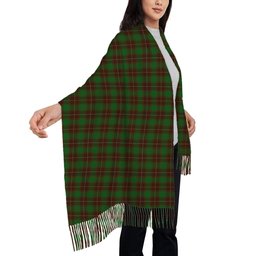 ScotsTee Shop Scottish McFie Hunting Solf Tartan Plaid Tassel Winter Scarf
