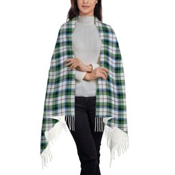 ScotsTee Shop Scottish McNachten Dress Ancient Solf Tartan Plaid Tassel Winter Scarf