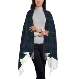 ScotsTee Shop Scottish Hope Vere 2 Solf Tartan Plaid Tassel Winter Scarf