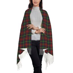 ScotsTee Shop Scottish MacKintosh Hunting Modern Solf Tartan Plaid Tassel Winter Scarf