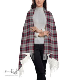 ScotsTee Shop Scottish MacLean of Duart Dress 4 Solf Tartan Plaid Tassel Winter Scarf