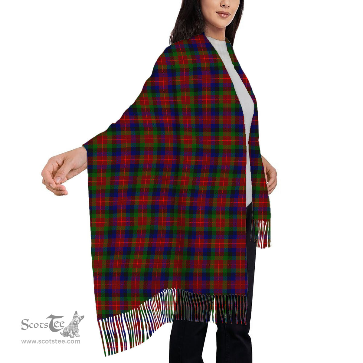 ScotsTee Shop Scottish Tennant SC Solf Tartan Plaid Tassel Winter Scarf