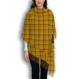 ScotsTee Shop Scottish Houston Modern Solf Tartan Plaid Tassel Winter Scarf