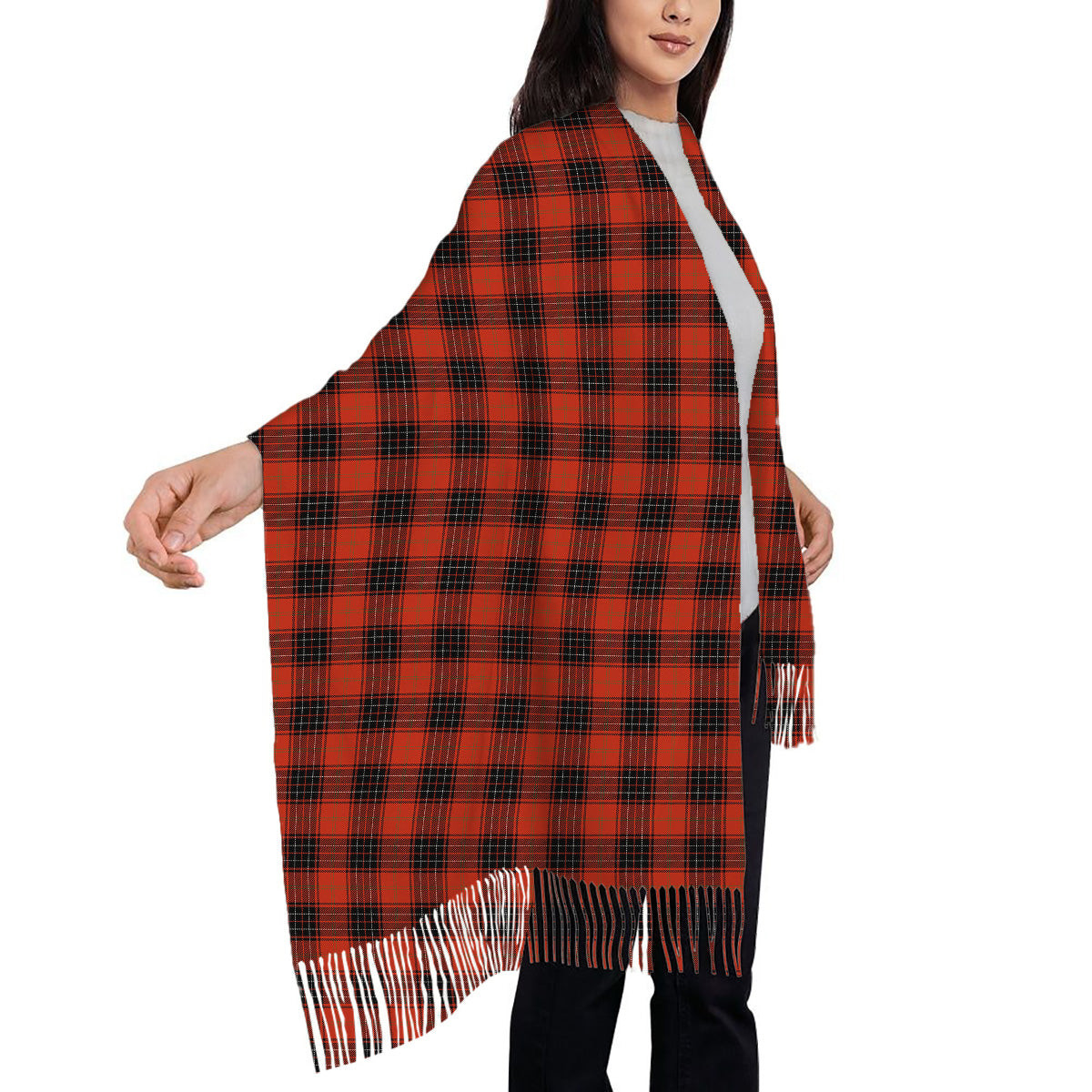 ScotsTee Shop Scottish Wemyss Ancient Clan Solf Tartan Plaid Tassel Winter Scarf