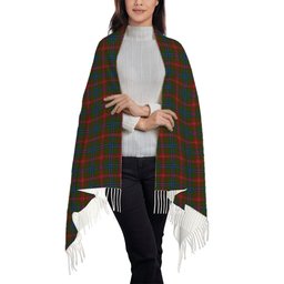 ScotsTee Shop Scottish Wilson Janet Solf Tartan Plaid Tassel Winter Scarf
