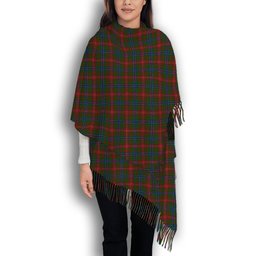 ScotsTee Shop Scottish Wilson Janet Solf Tartan Plaid Tassel Winter Scarf