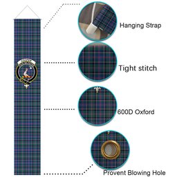 ScotsTee Shop Scottish Cooper SC Tartan Front Porch Sign Set, Hanging Banner Set