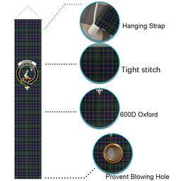 ScotsTee Shop Scottish Cooper James Cant Tartan Front Porch Sign Set, Hanging Banner Set