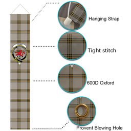 ScotsTee Shop Scottish Young in Australia Tartan Front Porch Sign Set, Hanging Banner Set