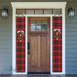 ScotsTee Shop Scottish Orr Senior, Gerald William Tartan Front Porch Sign Set, Hanging Banner Set