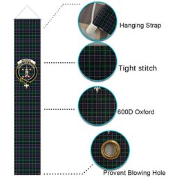ScotsTee Shop Scottish Russell D Australia Tartan Front Porch Sign Set, Hanging Banner Set