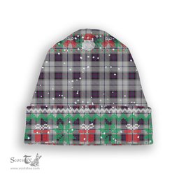 ScotsTee Shop Scottish Alexander of Menstry Dress Tartan Plaid Christmas Deer Snowman Snowflake Bell Knit Beanie