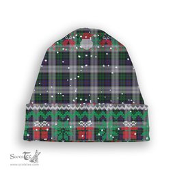 ScotsTee Shop Scottish Argyle Dress Tartan Plaid Christmas Deer Snowman Snowflake Bell Knit Beanie