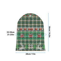 ScotsTee Shop Scottish Blair Dress Ancient Tartan Plaid Christmas Deer Snowman Snowflake Bell Knit Beanie
