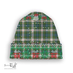 ScotsTee Shop Scottish Blair Dress Ancient Tartan Plaid Christmas Deer Snowman Snowflake Bell Knit Beanie