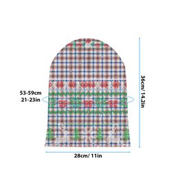 ScotsTee Shop Scottish Boswell Dress Modern Tartan Plaid Christmas Deer Snowman Snowflake Bell Knit Beanie