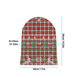 ScotsTee Shop Scottish Brodie Dress Ancient Tartan Plaid Christmas Deer Snowman Snowflake Bell Knit Beanie