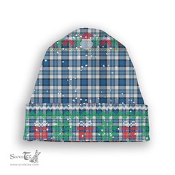 ScotsTee Shop Scottish Craig Paisley Ancient Tartan Plaid Christmas Deer Snowman Snowflake Bell Knit Beanie
