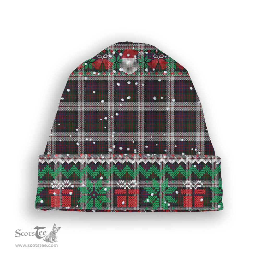 ScotsTee Shop Scottish Donald Dress Tartan Plaid Christmas Deer Snowman Snowflake Bell Knit Beanie