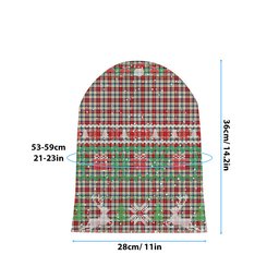 ScotsTee Shop Scottish Dundee Dress Tartan Plaid Christmas Deer Snowman Snowflake Bell Knit Beanie