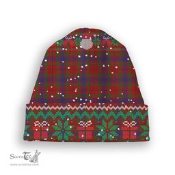 ScotsTee Shop Scottish Gates Tartan Plaid Christmas Deer Snowman Snowflake Bell Knit Beanie