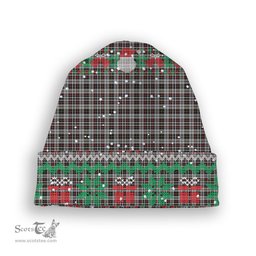 ScotsTee Shop Scottish Little Arisaid Tartan Plaid Christmas Deer Snowman Snowflake Bell Knit Beanie