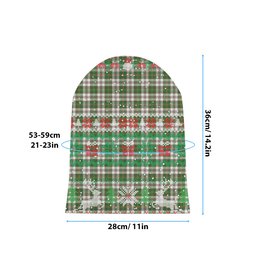 ScotsTee Shop Scottish Hay Dress Ancient Tartan Plaid Christmas Deer Snowman Snowflake Bell Knit Beanie