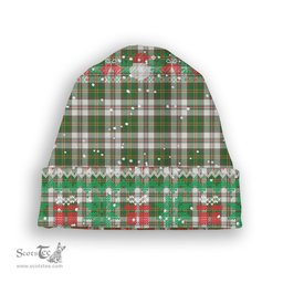 ScotsTee Shop Scottish Hay Dress Ancient Tartan Plaid Christmas Deer Snowman Snowflake Bell Knit Beanie