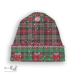 ScotsTee Shop Scottish Lasting Tartan Plaid Christmas Deer Snowman Snowflake Bell Knit Beanie