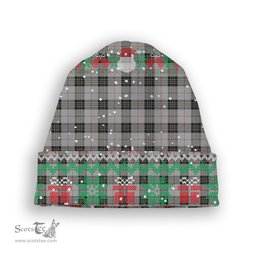 ScotsTee Shop Scottish MacPherson 10 Tartan Plaid Christmas Deer Snowman Snowflake Bell Knit Beanie