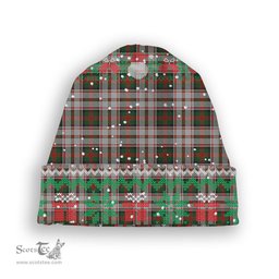 ScotsTee Shop Scottish MacDuff Dress 3 Tartan Plaid Christmas Deer Snowman Snowflake Bell Knit Beanie