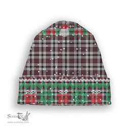 ScotsTee Shop Scottish Little Dress Ancient Tartan Plaid Christmas Deer Snowman Snowflake Bell Knit Beanie