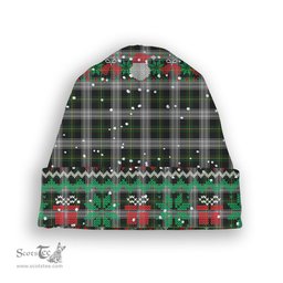 ScotsTee Shop Scottish Gordon Dress MacGregor-Hastie Tartan Plaid Christmas Deer Snowman Snowflake Bell Knit Beanie