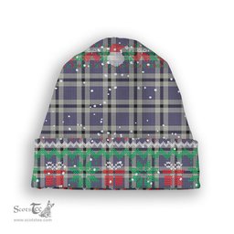 ScotsTee Shop Scottish Hanna Bible Tartan Plaid Christmas Deer Snowman Snowflake Bell Knit Beanie