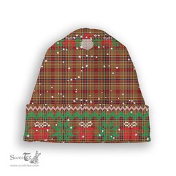 ScotsTee Shop Scottish MacGlashan Tartan Plaid Christmas Deer Snowman Snowflake Bell Knit Beanie