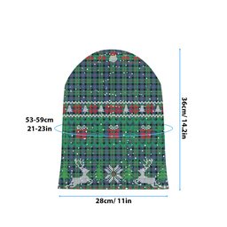 ScotsTee Shop Scottish Rose Hunting Ancient Tartan Plaid Christmas Deer Snowman Snowflake Bell Knit Beanie