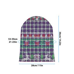 ScotsTee Shop Scottish Sinclair Dress (Dance) Modern Clan Tartan Plaid Christmas Deer Snowman Snowflake Bell Knit Beanie