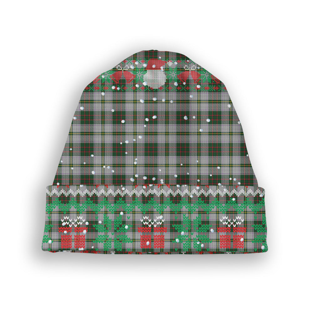 ScotsTee Shop Scottish Tailyour Dress 2 Tartan Plaid Christmas Deer Snowman Snowflake Bell Knit Beanie