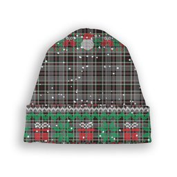 ScotsTee Shop Scottish Southwick Tartan Plaid Christmas Deer Snowman Snowflake Bell Knit Beanie