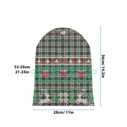 ScotsTee Shop Scottish Taylor Dress 2 Tartan Plaid Christmas Deer Snowman Snowflake Bell Knit Beanie