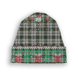 ScotsTee Shop Scottish Taylor Dress 2 Tartan Plaid Christmas Deer Snowman Snowflake Bell Knit Beanie