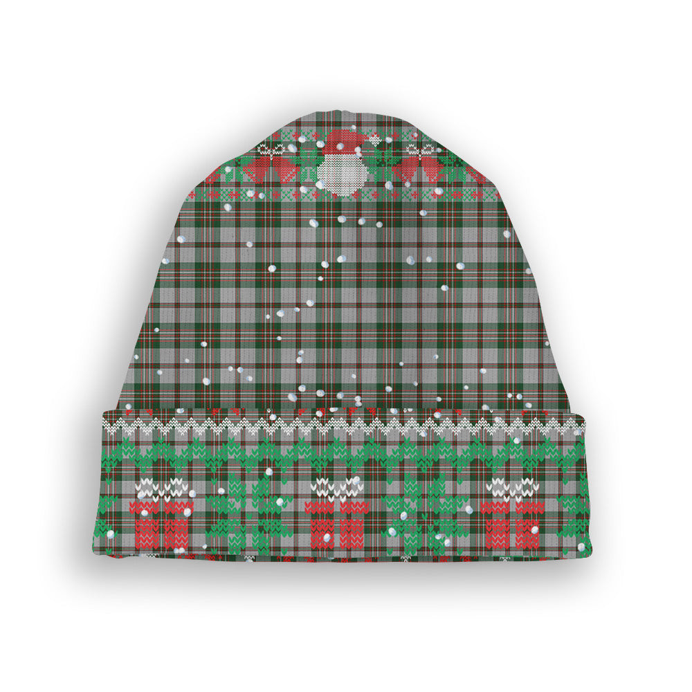 ScotsTee Shop Scottish Scott Dress 2 Tartan Plaid Christmas Deer Snowman Snowflake Bell Knit Beanie
