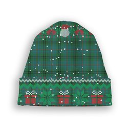 ScotsTee Shop Scottish Walker Hunting Ancient Tartan Plaid Christmas Deer Snowman Snowflake Bell Knit Beanie