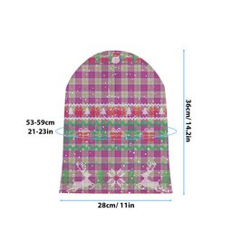 ScotsTee Shop Scottish Yair Dance Tartan Plaid Christmas Deer Snowman Snowflake Bell Knit Beanie