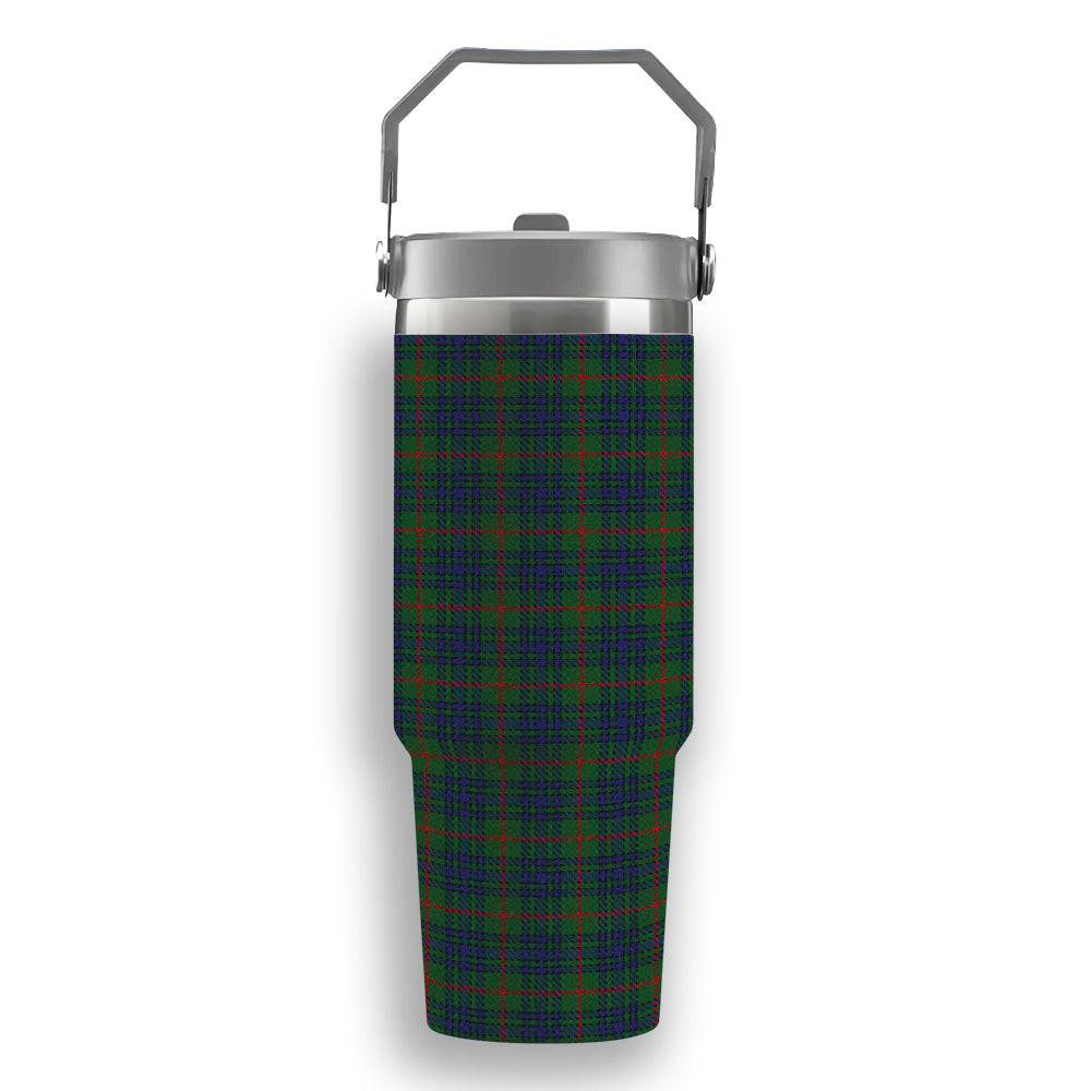 ScotsTee Shop Scottish Aiton Tartan Flip Straw Tumbler 20oz 30oz