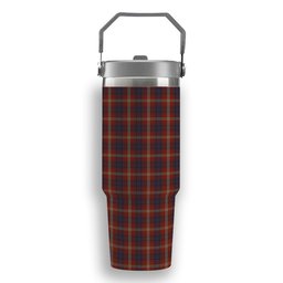 ScotsTee Shop Scottish Ainslie SC Tartan Flip Straw Tumbler 20oz 30oz
