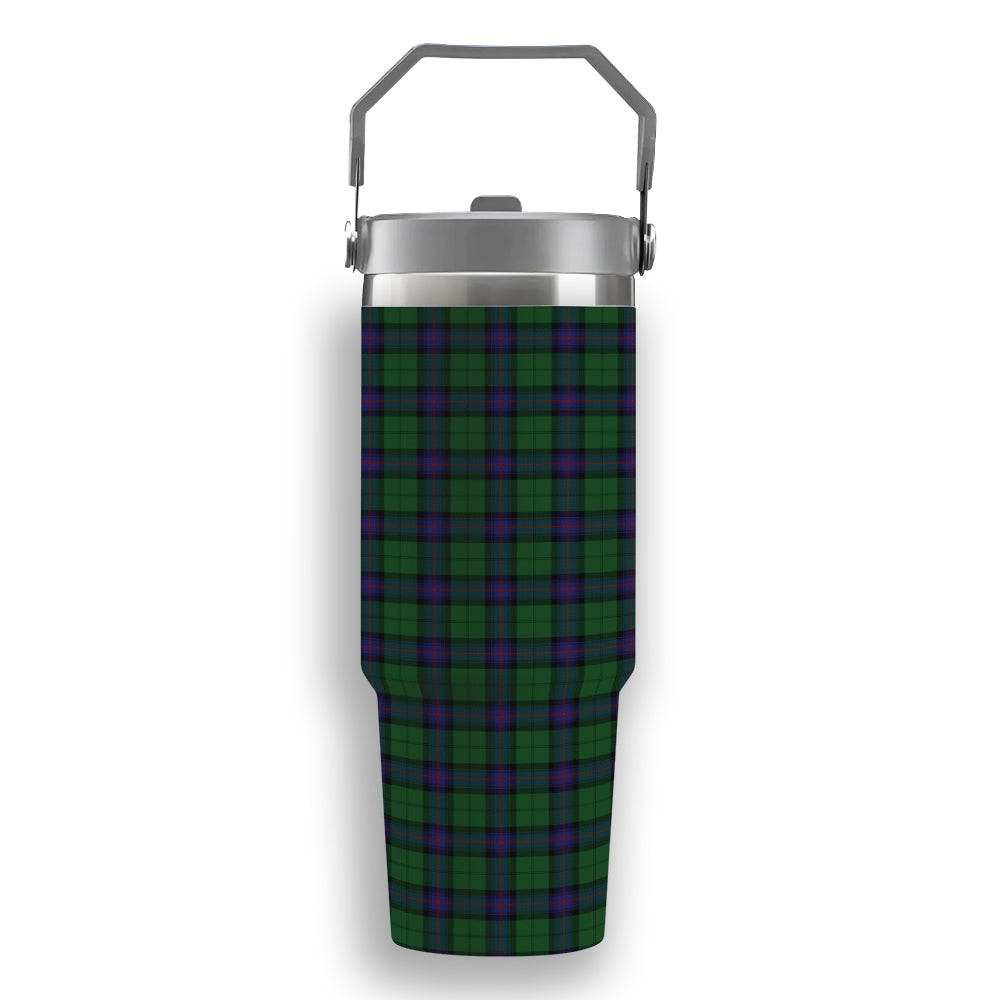 ScotsTee Shop Scottish Armstrong Tartan Flip Straw Tumbler 20oz 30oz