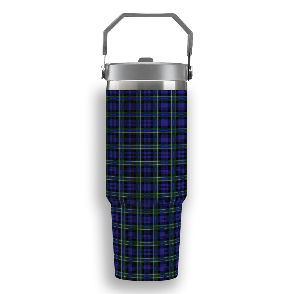 ScotsTee Shop Scottish Arbuthnot Modern Tartan Flip Straw Tumbler 20oz 30oz