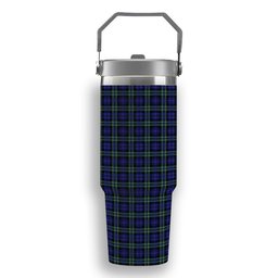 ScotsTee Shop Scottish Arbuthnot Modern Tartan Flip Straw Tumbler 20oz 30oz